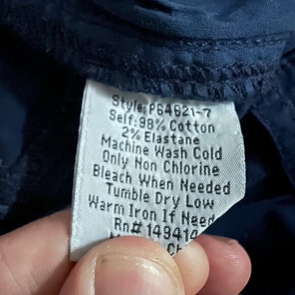 Johnny Was Mila Jogger Pant 4 Women’s Navy - Picture 5 of 5